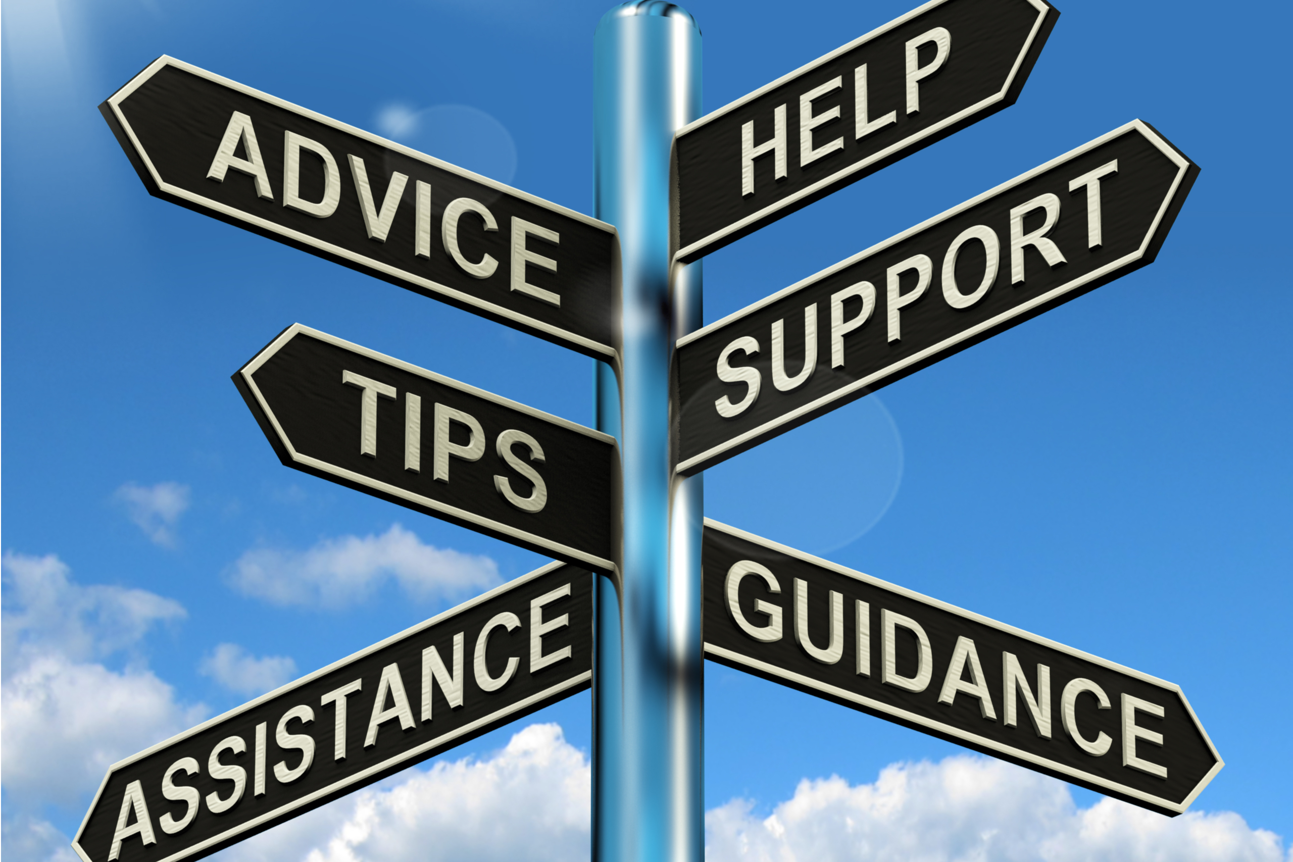 Signpost-Guidance-Advice-Help-Support-Tips-Assistance Signpost image